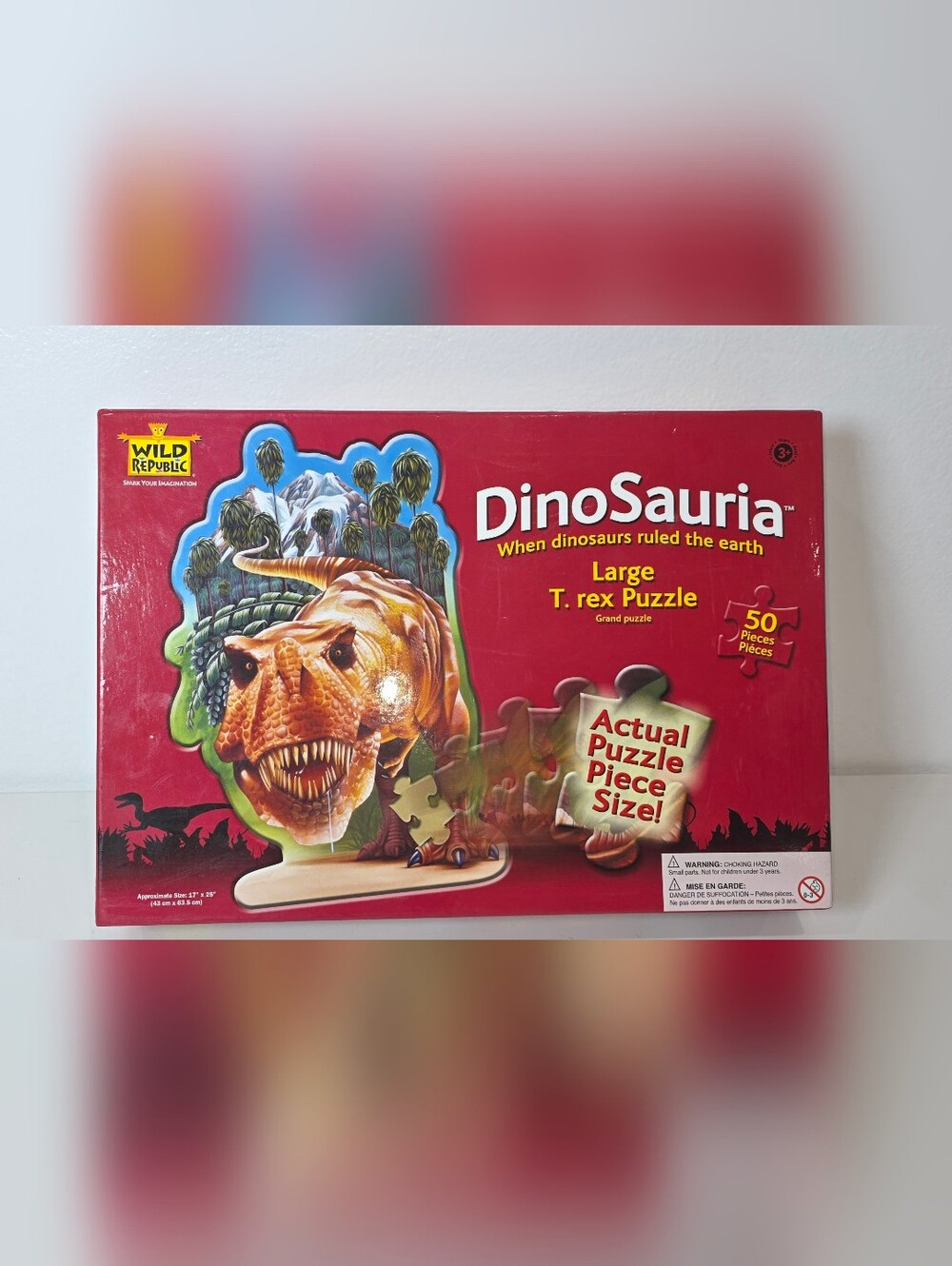 💙Wild Republic Tyrannosaurus Rex puzzle